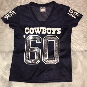 PINK Victoria Secret NFL Dallas Cowboys Jersey